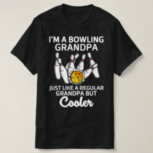T-shirt Je suis un grand-père de bowling