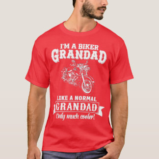 T-shirt je suis un grand-père motard amis