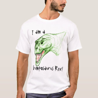 T-shirt Je suis un Grumposaurus Rex !