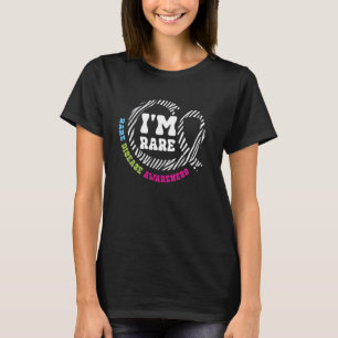T-shirt Je suis un guerrier de la maladie rare Sensibilisa