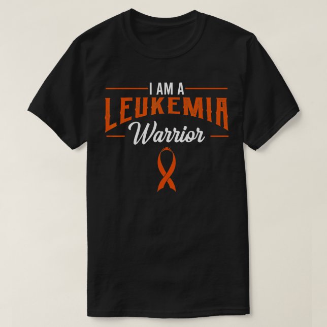 T-shirt Je Suis Un Guerrier De Leucémie De Lutte Contre Le (Design devant)