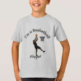 T-shirt Je suis un joueur de basket