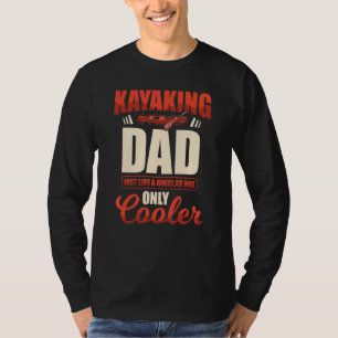 T-shirt Je suis un Kayak Papa Kayaker Kayaking Kayaking Bo