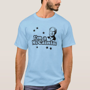 T-shirt Je suis un McCainiac