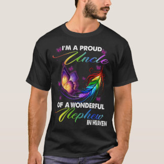 T-shirt Je suis un oncle fier d'un merveilleux neveu au ci