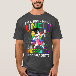 T-shirt Je suis un oncle très fier d'une superbe maternell