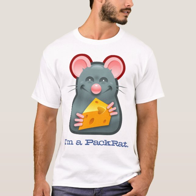 T-shirt Je suis un PackRat (Devant)