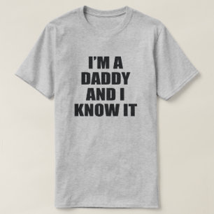 T-SHIRT JE SUIS UN PAPA ET JE LE SAIS.