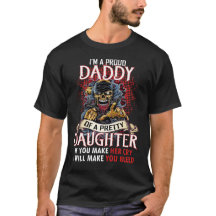 Je suis un papa fier d'une jolie fille
