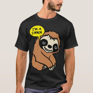 T-shirt Je suis un pécheur