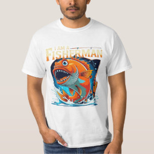 T-shirt Je suis un pêcheur - Bold & Funny Big Fish Design