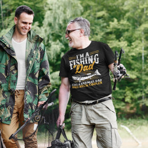 T-shirt Je suis un Pêcheur Papa Drôle Fête des pères P