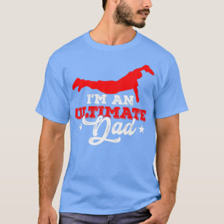 T-shirt Je Suis Un Père Ultime Frisbee Ultimate