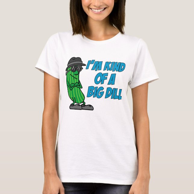 T-shirt Je suis un peu un grand aneth (Devant)