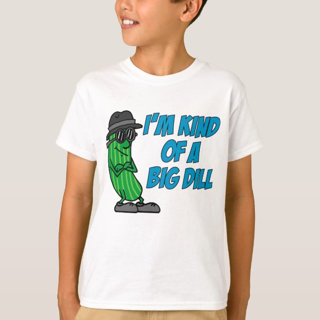 T-shirt Je suis un peu un grand aneth (Devant)