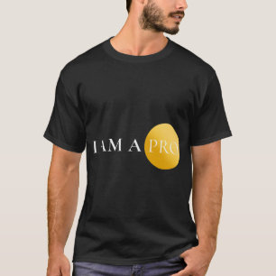 T-shirt JE SUIS UN PRO Minimaliste Motivationnel