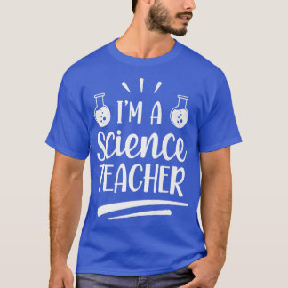 T-shirt Je suis un professeur de sciences des enfants écol