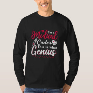 T-shirt Je suis un programmeur de codage Médicale