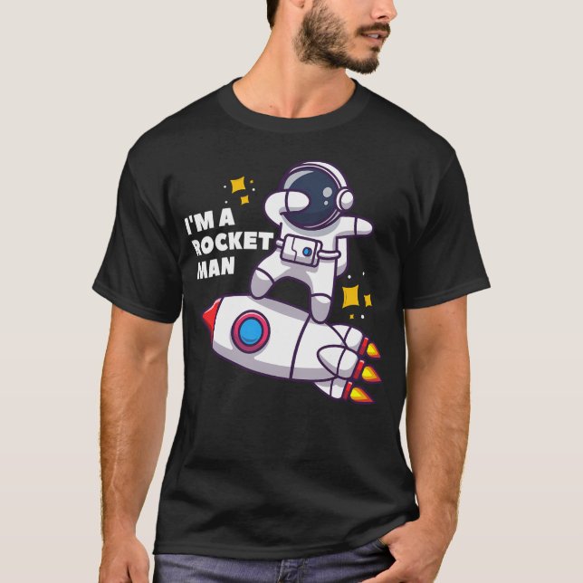 T-shirt Je Suis Un Rocketman (Devant)