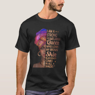 T-shirt Je Suis Un Solide Mois De L'Histoire Des Noirs De 