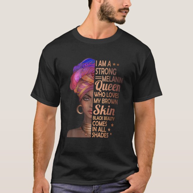 T-shirt Je Suis Un Solide Mois De L'Histoire Des Noirs De  (Devant)