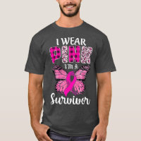Je suis Un Survivant Pink Ribbon Sensibilisation a