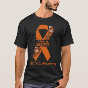 T-shirt Je Suis Un Survivant RSD Sensibilisation CRPS