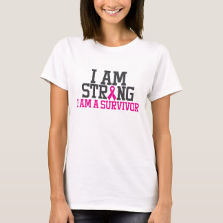 T-shirt Je Suis Un Survivant| Sensibilisation au cancer du
