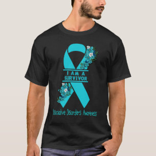 T-shirt Je Suis Un Survivant Sensibilisation aux Troubles
