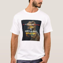 Je suis un tee-shirt drôle de dinosaure Succulent 
