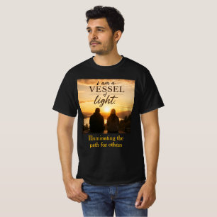 T-shirt Je suis un vase de lumière