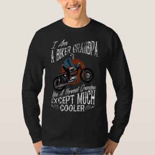 T-shirt Je Suis Un Vélo Grandpafor Grandpas Motorbike