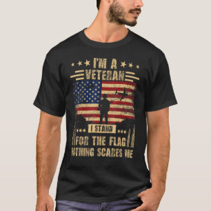 T-shirt Je Suis Un Vétérinaire Je Me Trouve Pour Le Drapea