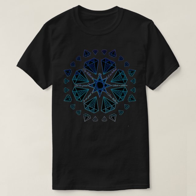T-shirt Je suis une brillante affirmation  (Design devant)