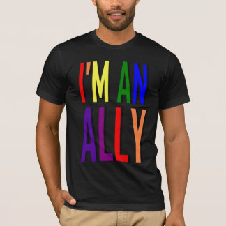 T-shirt Je suis une chemise d'allié