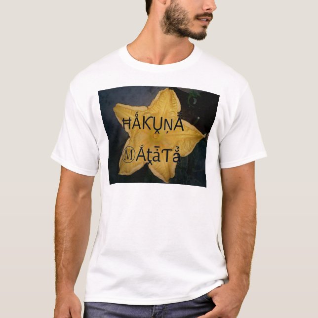 T-shirt Je suis une étoile à l'intérieur. (Devant)