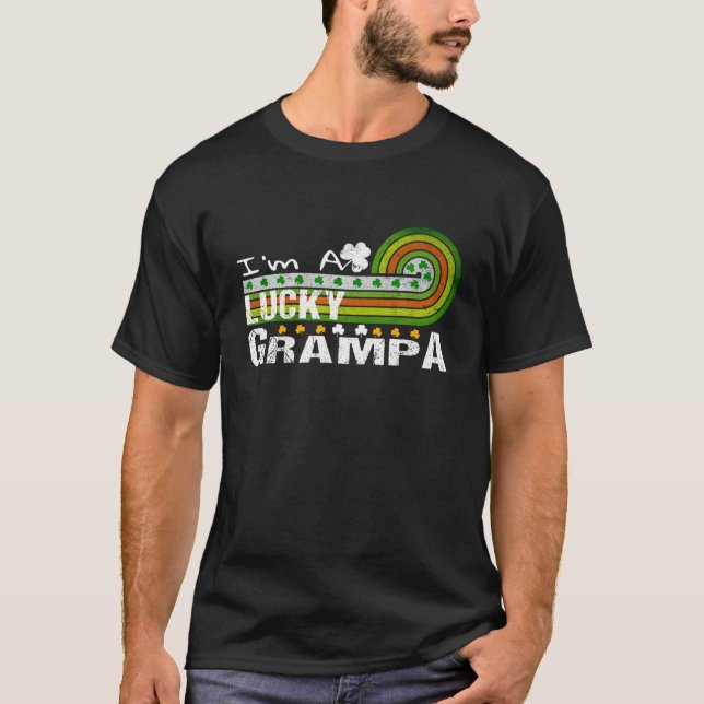 T-shirt Je suis une fête Shamrock Jour de la Saint Patrick (Devant)