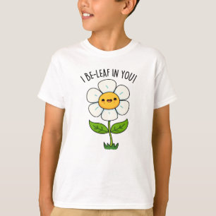 T-shirt Je Suis Une Feuille En Toi Fleur Drôle Et Pun Feui