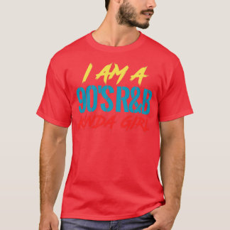 T-shirt Je suis une fille du genre RB des années 90