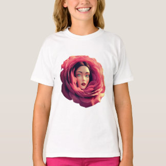 T-shirt Je suis une fleur 