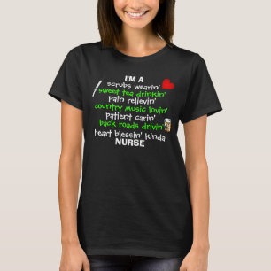 T-shirt Je suis une infirmière du sud