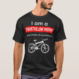 T-shirt Je suis une maman de triathlon