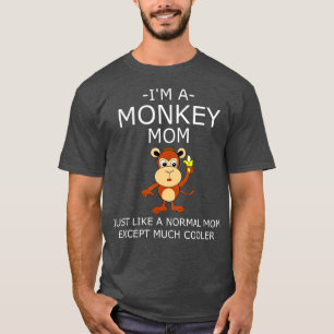 T-shirt Je suis une maman singe