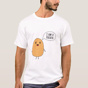 T-shirt Je suis une pomme de terre