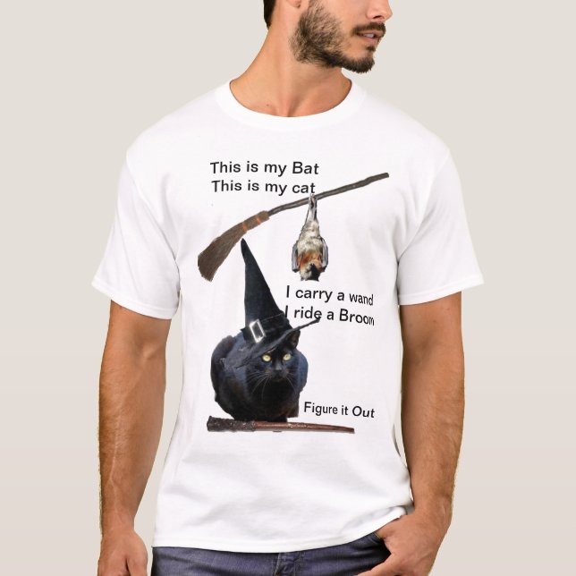 T-shirt Je suis une sorcière. (Devant)