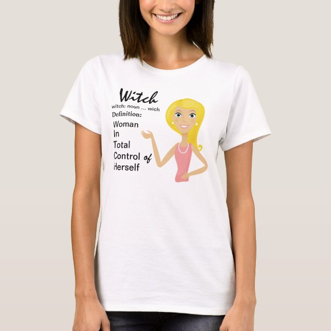 T-shirt Je suis une sorcière de Rockin - SRF (Devant)