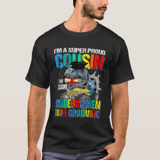 T-shirt Je Suis Une Super Fière Cousine D'Un Enfant Génial