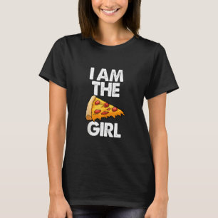 T-shirt Je Suis Une Tee - shirt De Pizza Drôle Femmes
