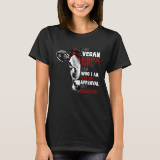 T-shirt Je Suis Vegan Libra GIrl Vogue Femme Femme Femme V