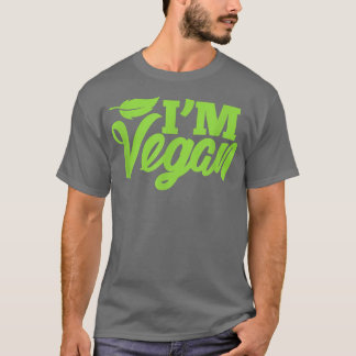 T-shirt Je suis végétarien végétarien végétarien végétarie